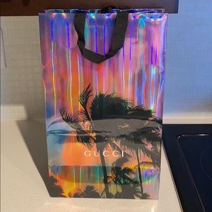 Gucci carrier bag - palm tree.